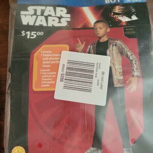 NIOP Boys Size 6 Finn Star Wars Halloween Costume